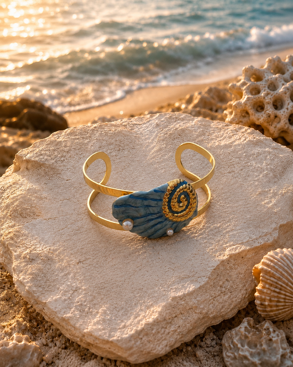 Oceanic Aura Cuff