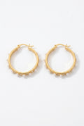 Open Heart Stud Earrings