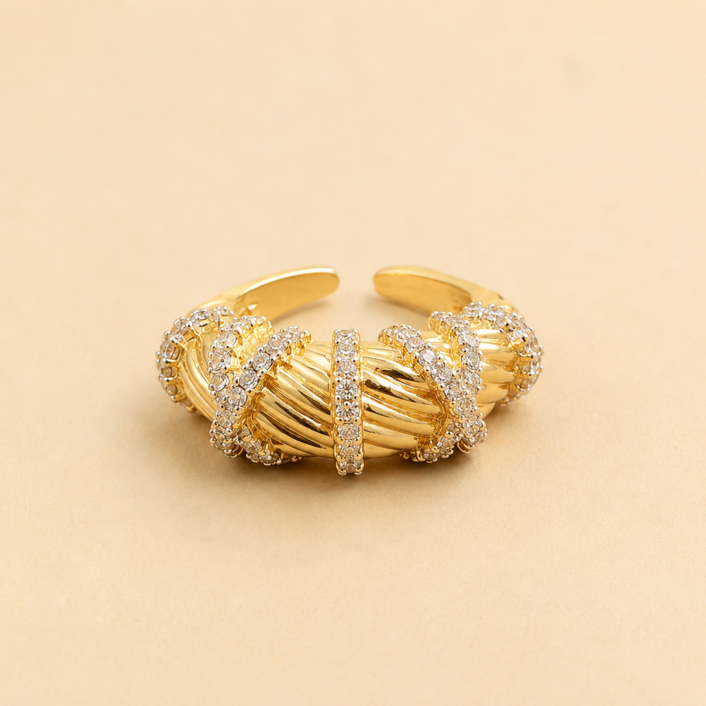 Celeste Twist Ring