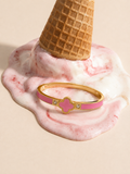 Blush Clover Bangle