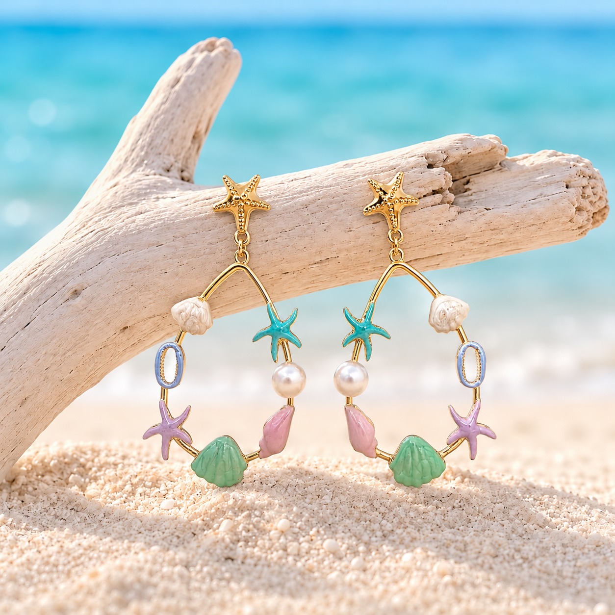 Mermaid Treasure Earrings